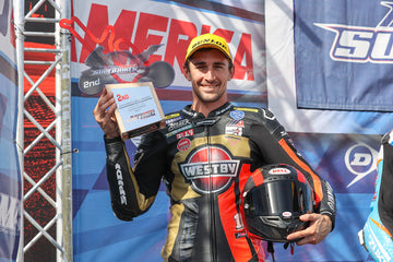 Westby Racing’s “Quick Study” Mathew Scholtz Is Runner-Up In MotoAmerica’s First-Ever Superbike Race At The Ridge