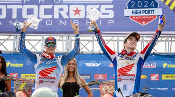 Jett Lawrence Sweeps 450 Motos to Win High Point National MX