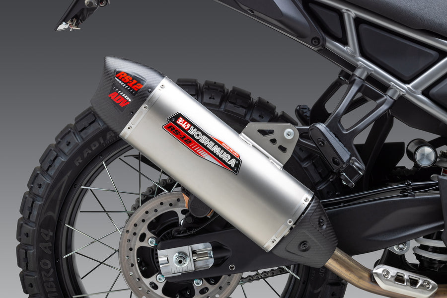 IBEX 450 2025 RS-12 ADV Stainless Slip-On Exhaust w/ Stainless Muffler