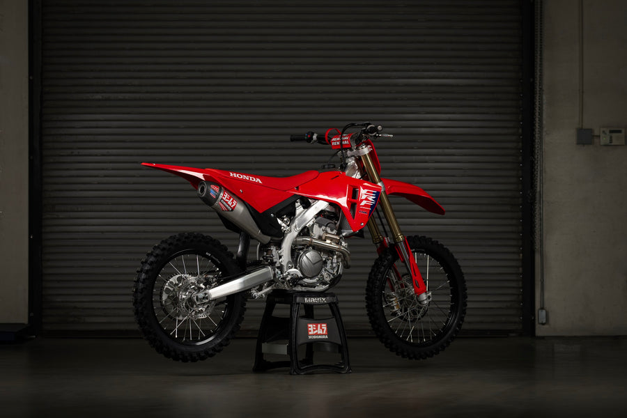 CRF250R/RX 2025 RS-12 Stainless Full Exhaust, w/ Stainless Muffler