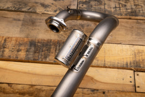 CRF250R/RX 2025 RS-12 Titanium Full Exhaust, w/ Titanium Muffler