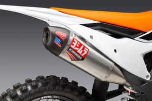 KTM/Husqvarna 250/350/450 23-24 RS-12 Stainless Slip-On Exhaust, w/ Aluminum Muffler