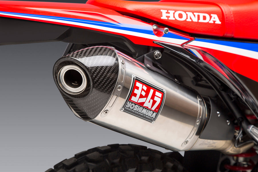 CRF300L/Rally 21-23 Race RS-4 Stainless Slip-On Exhaust, w/ Stainless Muffler