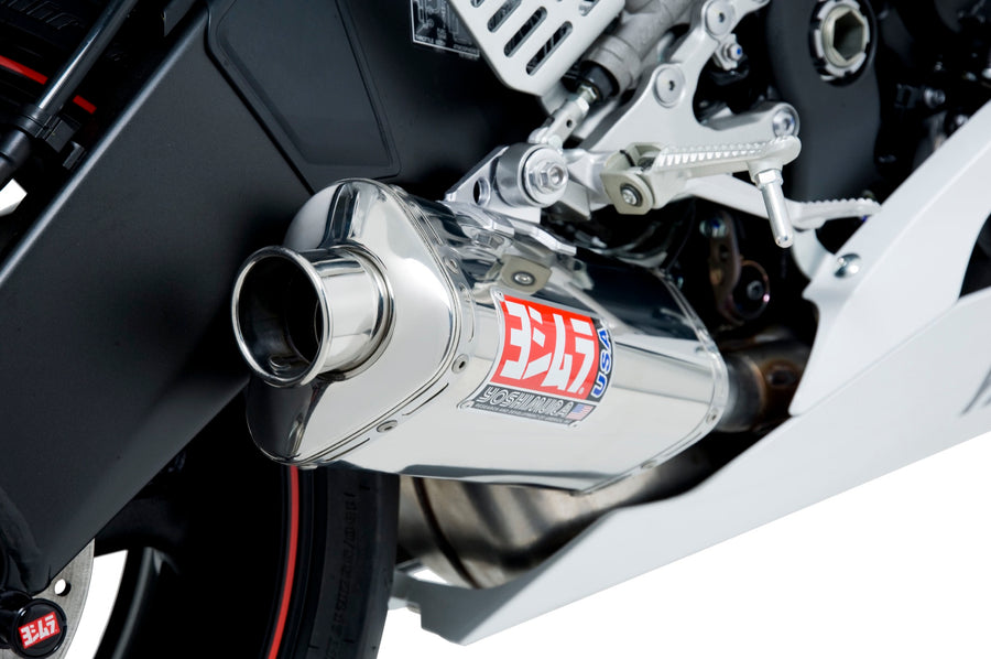 YZF-R6V 06-16 TRS Stainless Slip-On Exhaust, w/ Stainless Muffler