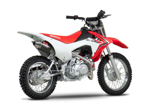 CRF110F 13-18 RS-2 Stainless Full Exhaust, w/ Carbon Fiber Muffler