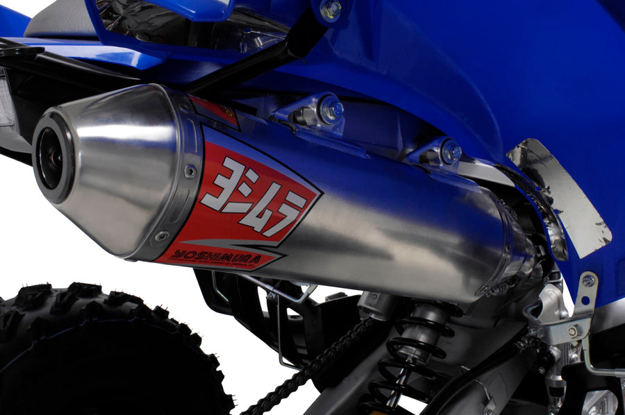 RAPTOR 700/R/SE 06-23 RS-2 Stainless Slip-On Exhaust, w/ Aluminum Muffler