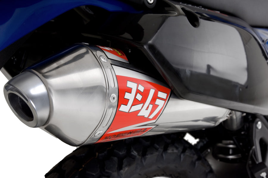 KLR650 03-18 Race RS-2 Stainless Slip-On Exhaust, w/ Stainless Muffler