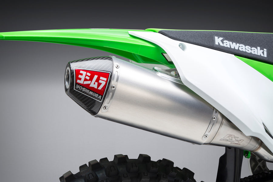 KX450F 19-23 RS-4 Stainless Slip-On Exhaust, w/ Aluminum Muffler