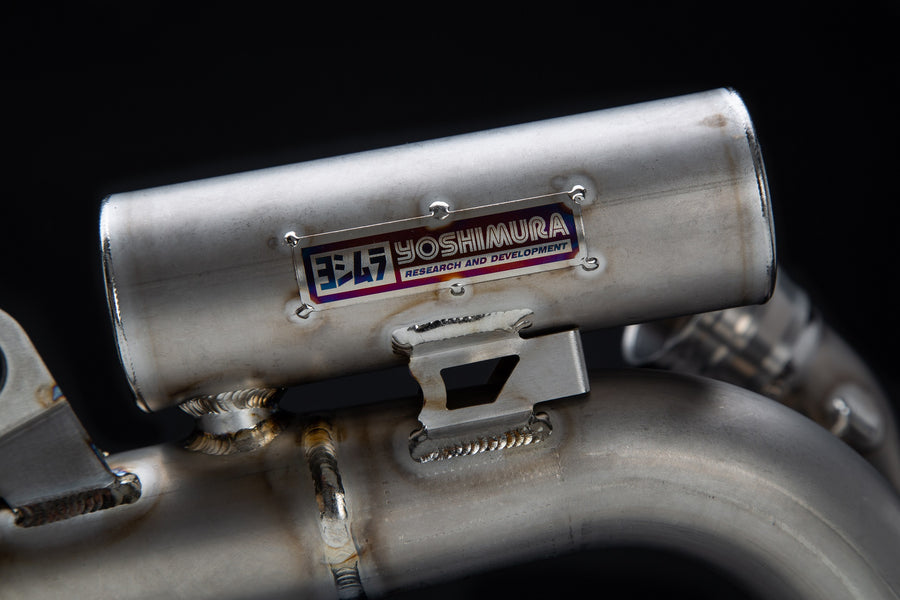 KTM 450SX-F FE 22-24 / Husqv FC450 RE 22-24 RS-12 Titanium Full Exhaust, w/ Titanium Muffler