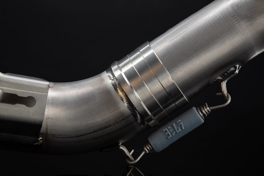 KTM 450SX-F FE 22-24 / Husqv FC450 RE 22-24 RS-12 Titanium Full Exhaust, w/ Titanium Muffler