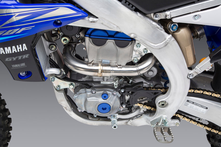 YZ250F 19-23 / YZ250FX 20-23 / WR250F 20-23 RS-12 Stainless Full Exhaust, w/ Aluminum Muffler