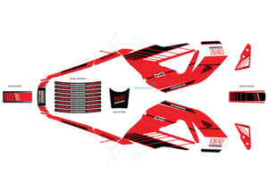 GROM 14-15 Graphics Kit Red