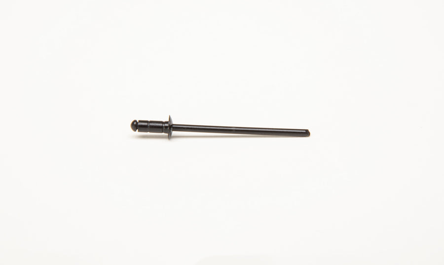 Aluminum Black Rivet For Muffler Name Badge 1/8 in. (sold each)