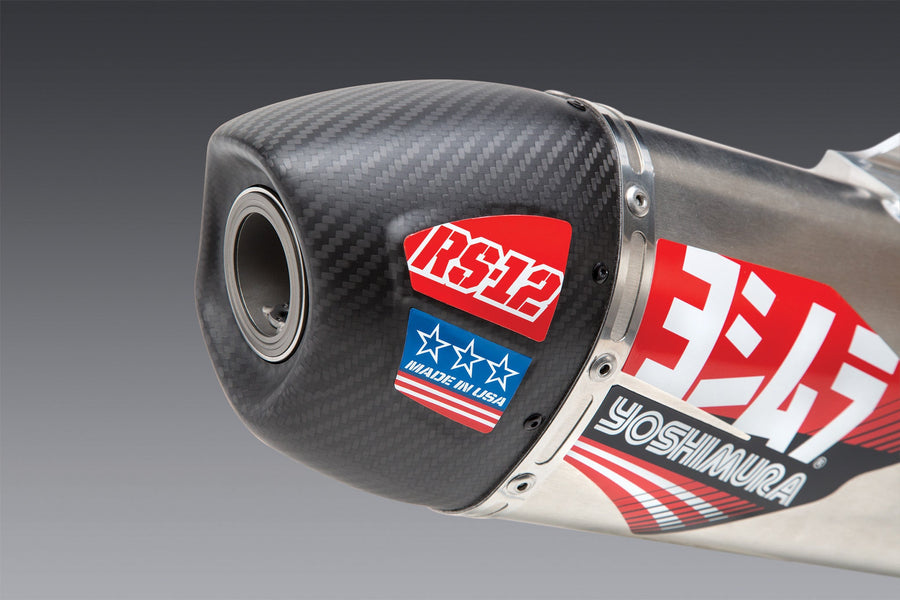 YZ450F 23-24 RS-12 Stainless Full Exhaust, w/ Aluminum Muffler