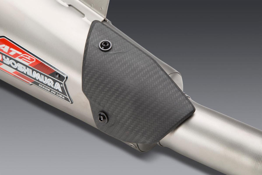 STREET TRIPLE 18-23 AT2 Stainless Slip-On Exhaust, w/ Stainless Muffler